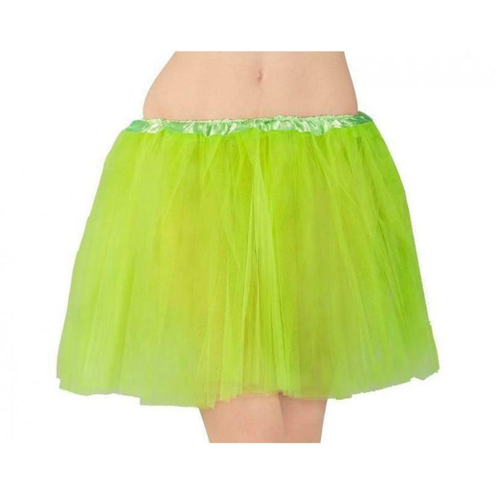 Tutu vert fluo 3 couches 40 cm,Farfouil en fÃªte,Jupes, tutus, jupons