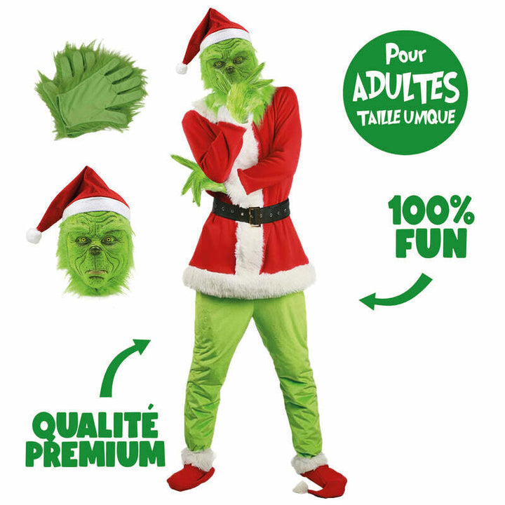 Déguisement luxe adulte Le Grinch™,Farfouil en fÃªte,Déguisements