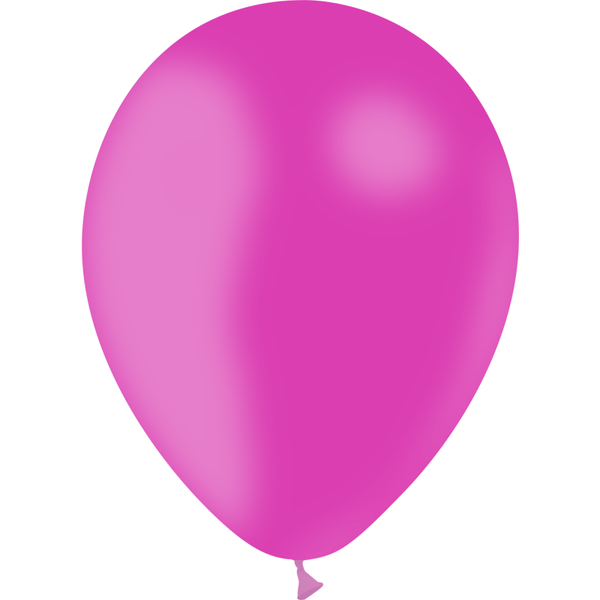 Sachet de 12 ballons de 28 cm Rose Fushia Balloonia®