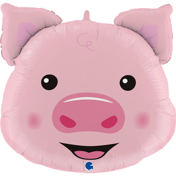 SCHWEINE FOLIENBALLON 76 CM 30" QUALATEX