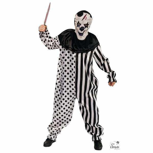 Déguisement Clown Arlequin Terrifier adulte,S/M,Farfouil en fÃªte,Déguisements