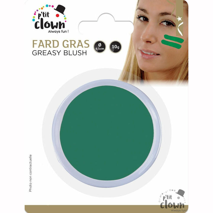 Fard gras vert 6.5 cm,,Farfouil_en_fete