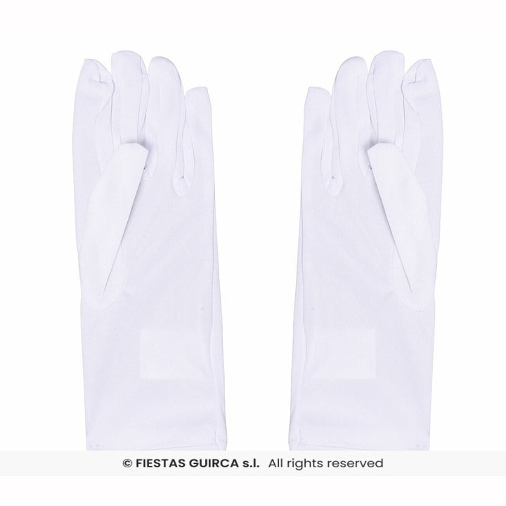 Paire de gants blancs adultes 1er prix,Gants,Farfouil_en_fete